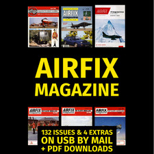 Airfix Magazine 132 Issues + 3 Annuals & 1 Guide on USB + Immediate Bonus picture