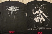 SALE Darkthrone Baphomet T-Shirt Black Metal Band T-Shirt picture