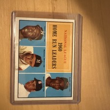 1961 Topps - Nl Home Run Leaders #43 picture