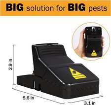 6 Pack Large Mouse Traps Killer Reusable Snap Trap for Rat Mice Gophers Chipmunk picture