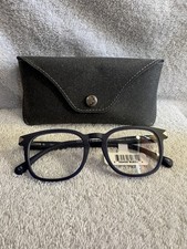 Karün Ranita de Darwin Dark Blue Eyeglass Frames KAUF0183 Square Glasses w/ Case picture