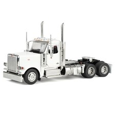 1/64 Peterbilt 589 Tandem-Axle Truck with Day Cab, White, DM, 71219 picture