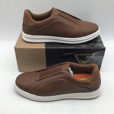 Vance Co Matteo Mens Brown Slip On Sneakers Tru Comfort Low Top Size 10 NEW picture