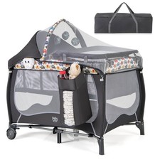 4-in-1 Portable Baby Nursery Center with Detachable Bassinet Changing Table picture
