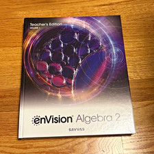 Savvas enVision Algebra 2 Teacher's Edition Vol 1 Hardcover 9781418402028 picture