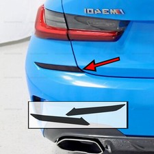 Fits 2020-2022 BMW M340i M-SPORT SMOKE Rear Reflectors PreCut Tint Overlay Vinyl picture