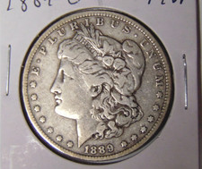 1889-O Morgan Silver Dollar F/VF New Orleans Mint (92422) picture