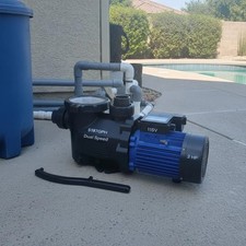 Efficient 2HP Pool Pump – Energy-Saving Dual Speed with 2-  Included picture