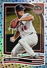 2025 Panini Stars & Stripes - Red/Blue Swirl, Stars, Stripes, Opening Day, Green picture