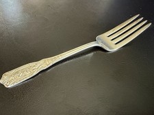 WESTMORELAND STERLING SILVER MILBURN ROSE SALAD FORK NO MONOGRAM 6 1/4” picture