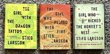 The Millennium Trilogy Hardcover ALL 1st Edition 1st Printing by Stieg Larsson picture