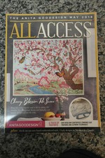 Anita Goodesign ALL ACCESS VIP Club MAY 2018  Embroidery Design CD & BOOK picture