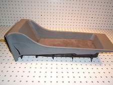 Mercedes Early W126 SEC REAR seat GRAY Open style OE 1 Console & AshT,1268430707 picture
