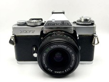 Minolta XD 7 + Soligor 28mm f/2.8 Analog SLR Camera 35mm Silver Kit Set Good picture