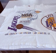 Vintage Los Angeles Lakers 1990s Salem Sportswear Shirt picture
