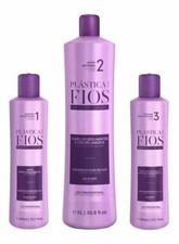 Cadiveu Plastica dos Fios Straightener Brazilian Keratin Hair Treatment 3 Steps picture