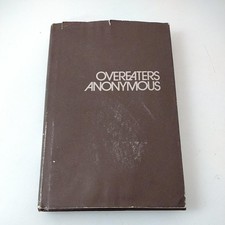 Vintage Overeaters Anonymous Book 1980 Hardcover OA Big Book Dust Jacket USA picture