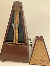 Antique c1900-5 Maelzel Paquet  Paris Mechanical Metronome #364365 Working🌺🌺 picture