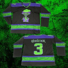 Vintage Insane Clown Posse Riddle Box Hockey Jersey US2132 picture