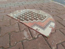 48 X 75 Cm Earthy Brown, Gentle Gray, Terracotta Blush Vintage Entry mat CRU picture