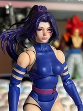 1/6 1/12 1/18 1/10 Custom Fight Psylocke Head Sculpt Carved Model Toys picture
