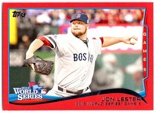 2014 Topps #206 Jon Lester Red picture