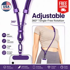 Universal Cell Phone Carrying Lanyard Leash Lanyard Crossbody Neck Strap picture