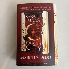 Sarah J Maas House Earth Blood ARC Advance Reading Copy Crescent City Rare picture