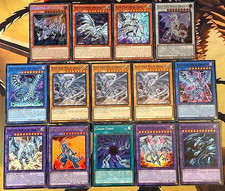 Yugioh Blue-Eyes White Ultimate Chaos Alternative 14 Card Blue-Eyes Dragon Set picture