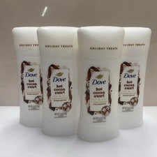 4X Dove Care Hot Cocoa Swirl Antiperspirant Deodorant 2.6 Oz 08-27+ picture