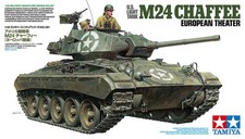 Tamiya 35391 U.S. Light Tank M24 Chaffee European Theater 1/35 Scale Model Kit picture