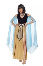 New Spirit Egyptian Queen Cleopatra Costume Women Adult Size Small 4-6 READ picture