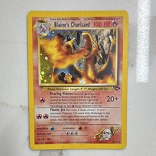 Blaine's Charizard 2/132 Gym Challenge Holo EXCELLENT Condition POKEMON TCG picture