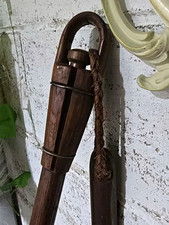 19th Century Native American Wooden Farmers  Flail,  Threshing Grain Tool   picture