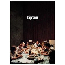 The Sopranos Poster – Iconic Family Dinner Table Wall Art picture