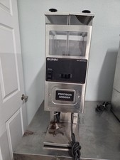 Bunn G9-2T HD Commercial Stainless Steel Coffee Grinder Dual Hoppers picture