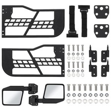 Off Road Tubular Doors Wrangler JK 2007-2018 2 Tube Half Doors with Mirrors picture
