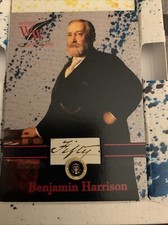 2021 Historic Auto Written Word POTUS The First 36 President Benjamin Harrison picture