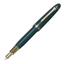 Sailor 1911 Casual L Stable Fountain Pen in Muted Green, Gold Trim, Extra Fine picture