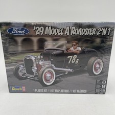 Revell 1:25 '29 Model A Roadster 2'n1 #85-4463 NIB Sealed picture