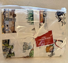 NEW Pottery Barn CHRISTMAS VACATION Movie National Lampoon's Queen Bed Sheet Set picture