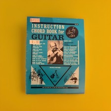 Vintage 1961 1964 Instruction Chord Book for Guitar by Gene Leis Nexsus Method picture