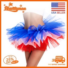 Tutu Skirt Women's Teens Elastic 5 Layered Tulle Ballet Skirt Adult Ultra Fluffy picture