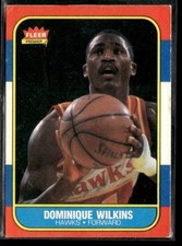1986-87 Fleer #121 Dominique Wilkins picture