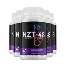 5-Pack NZT-48 - Brain Performance Support Capsules - 300 Capsules picture