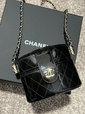 Chanel Mini Vanity Box Clutch With Chain Handbag picture