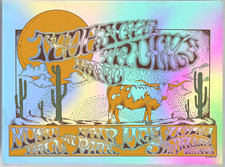 RARE Tedeschi Trucks Band Poster Dallas TX 2023 RAINBOW FOIL AP Signed S/N #1/15 picture