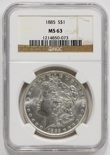 1885 (P) Morgan Dollar NGC MS-63 picture