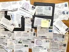 U.S. Navy Operation “Remember” hand drawn & colored addressed covers. picture