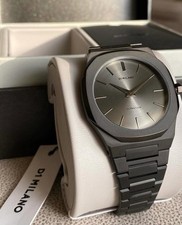 D1 Milano Antracite Ultra Thin Bracelet Watch 40mm - D1-UTBJ22 picture